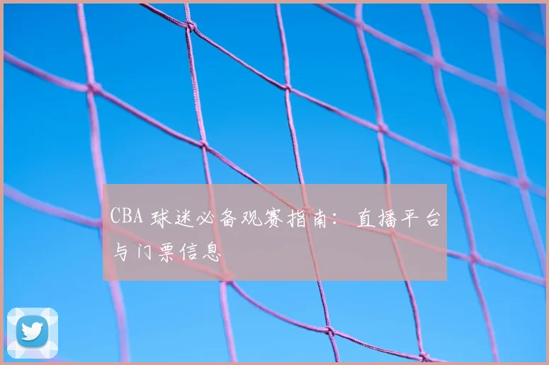 CBA 球迷必备观赛指南：直播平台与门票信息